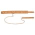 Vegan Fetish - Collar with Leash (Cork) 