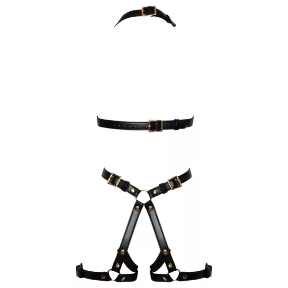 Bad Kitty - body abierto - lencería erótica - negro