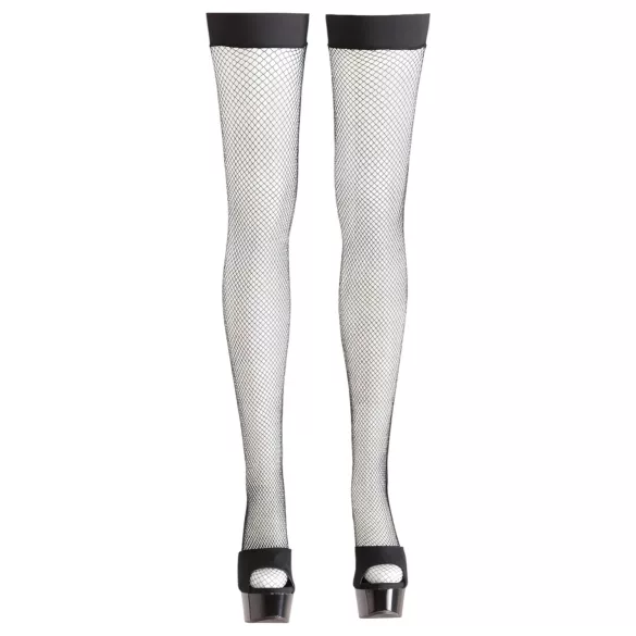 Cottelli - Medias de red tupida - negro - XL