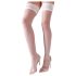 Cottelli - Medias de satén blancas - 3/M-L