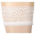 Cottelli - Medias de satén blancas - 3/M-L