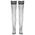 Cottelli - medias de red con encaje ancho (negro) - 4