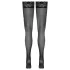 Cottelli - medias hasta el muslo con encaje (negro) - 5