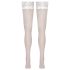 Cottelli - Medias blancas con encaje floral