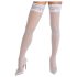 Cottelli - Medias blancas con encaje floral - 3/M-L
