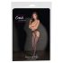 Cottelli Legwear - Medias abiertas y brillantes - negro (S-L)