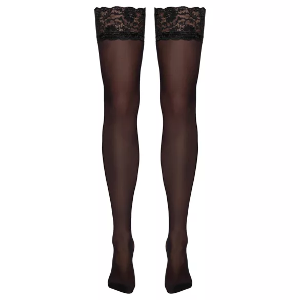 Cottelli - medias autoregentes - acabado sedoso - negro - L