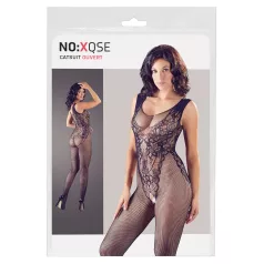   NO:XQSE - mono de rejilla negro, sin mangas y abierto (talla S-L)