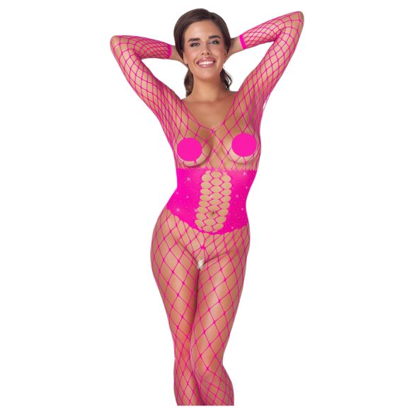Cottelli - malla catsuit (rosa) - S-L
