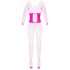 Cottelli - malla catsuit (rosa) - S-L