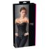 Cottelli - Corsé bordado para fiesta (negro) - 2XL