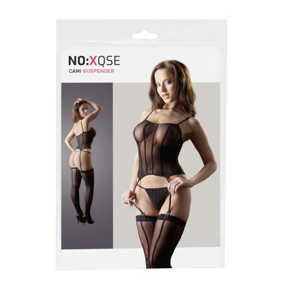 NO:XQSE - conjunto transparente con rayas (tallas S-L)