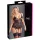 Cottelli - Top lencero de encaje con tiras - negro - XXXL