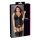Cottelli Plus Size - Top ajustable con liguero (negro) - 2XL