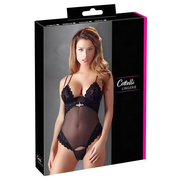Cottelli - Body Negro Versátil y Aterciopelado - 85C/L