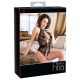 Abierta Fina - Floral Lace Magic - Bodysuit (Black)