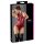 Cottelli Fiesta - Body sin mangas brillante con cremallera (rojo)