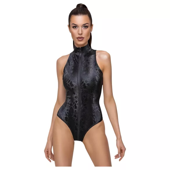 Cottelli Party - body sexy estampado serpiente - negro - M