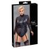 Body encaje Bondage Plus Size negro - 3XL