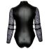 Body encaje Bondage Plus Size negro - 3XL