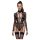 Cottelli - body transparente con tirantes (negro) - L