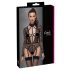 Cottelli - body transparente con tirantes (negro) - L