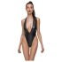 Cottelli Party - body brillante con cuello halter (negro) - M