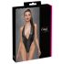 / Cottelli Party - body brillante con cuello halter (negro) - L
