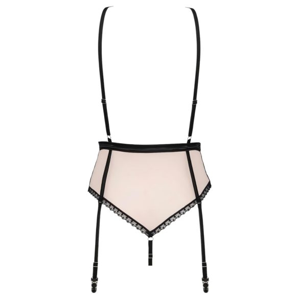 Obsessive Lilines - body con liguero - encaje rosa