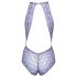 Kissable - body de encaje halter (morado)