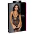 Cottelli - body abierto con liguero (negro) - M