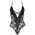 Cottelli Party - body con estampado floral (negro) - XL