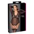 Curvas Cottelli - Body Transparente (Negro)