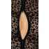 / Noir - body de manga larga con estampado de leopardo (negro) - M