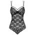 Body encaje super sexy negro - L/XL