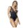 Obsessive Luvae - body transparente con busto (negro) - L/XL