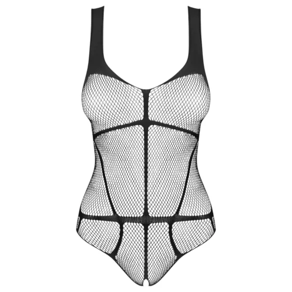 Obsessive - body transparente abierto de red - negro - talla S-L