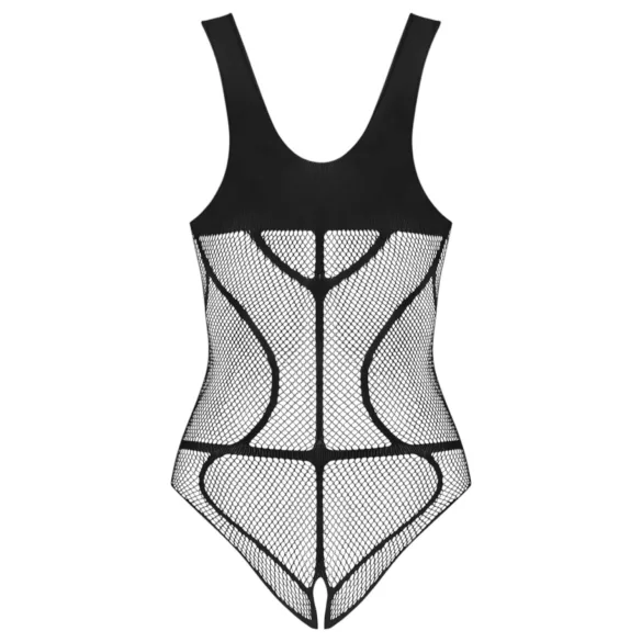 Obsessive - body transparente abierto de red - negro - talla S-L