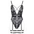 Cottelli - body negro abierto y con tiras - M