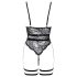 Cottelli - body negro abierto y con tiras - M