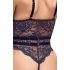 Cottelli - body negro abierto y con tiras - L