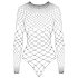 Cottelli - body abierto con strass (negro) - S-L