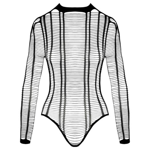 Cottelli - body abierto a rayas - negro - talla S-L