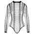Cottelli - Body abierto a rayas (negro) - S-L