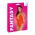 Cottelli - body de encaje con tiras cruzadas (rojo)