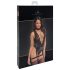 Noir Libido - body con liguero (negro) - M