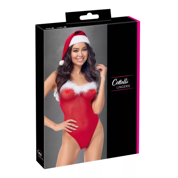 Cottelli - body navideño en conjunto - rojo