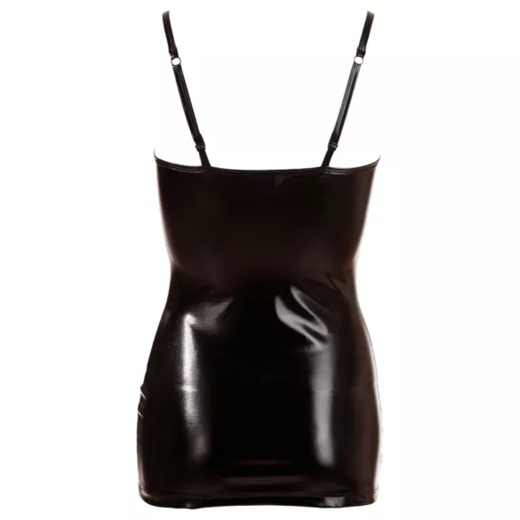 Cottelli - vestido brillante con cordones (negro) - XL