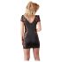 Cottelli - Vestido encaje con lazo (negro)