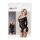 NO:XQSE - Body de manga larga, transparente - negro (S-L)